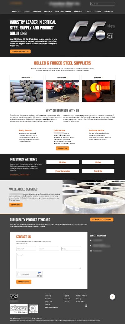 Responsive web site 6